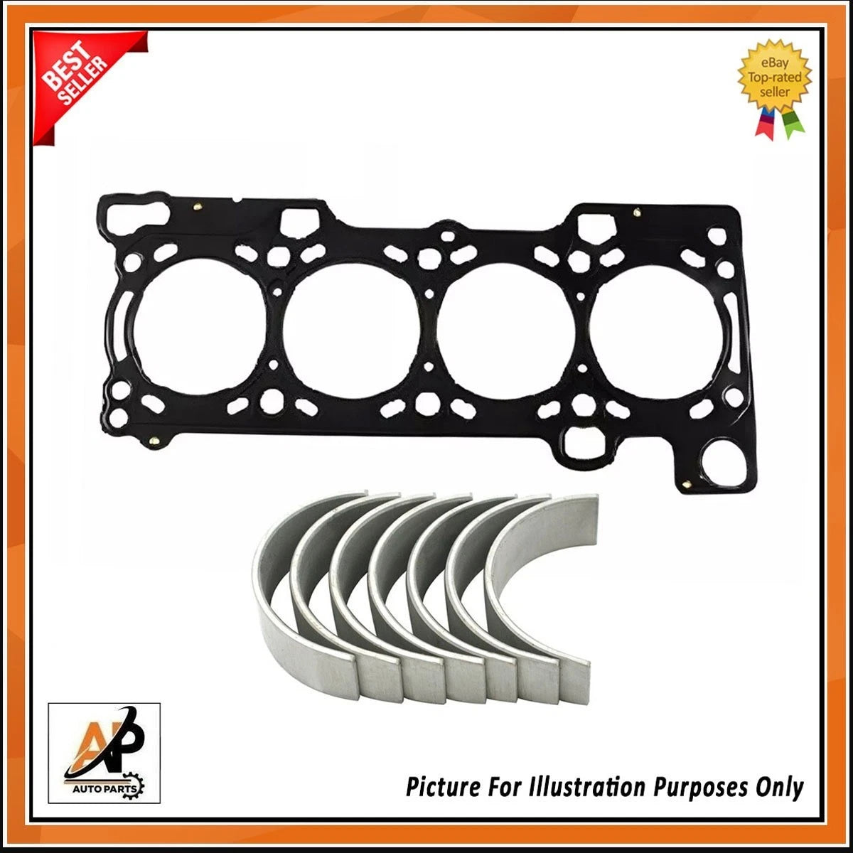Big End Conrod Bearings Replacement Kit and Head Gasket for Fiat Ducato (2014–2019)