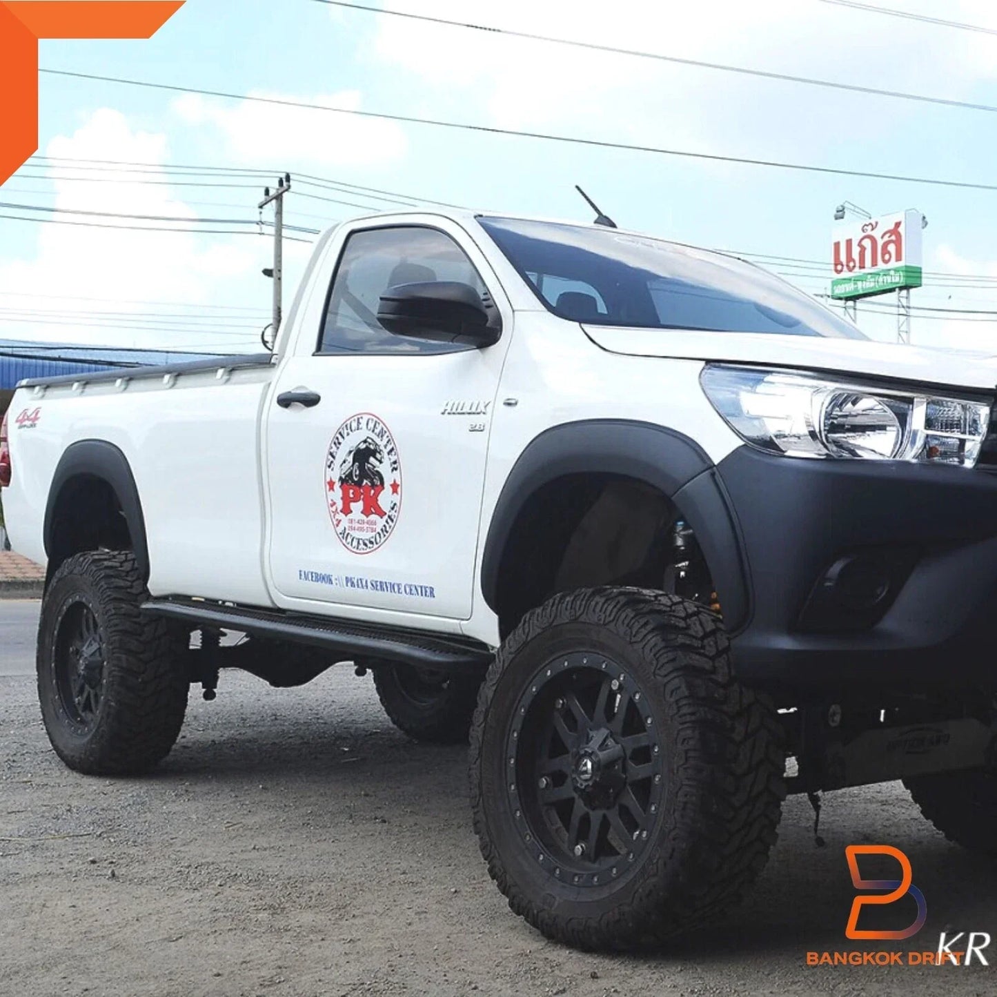 5" Fender Flares for Toyota Hilux Revo Cab 2 Doors Narrow Body (2015-2020)