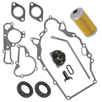 Crankcase Gasket Kit Replacement for John Deere 285 with 18HP Kawasaki (1987–1992)