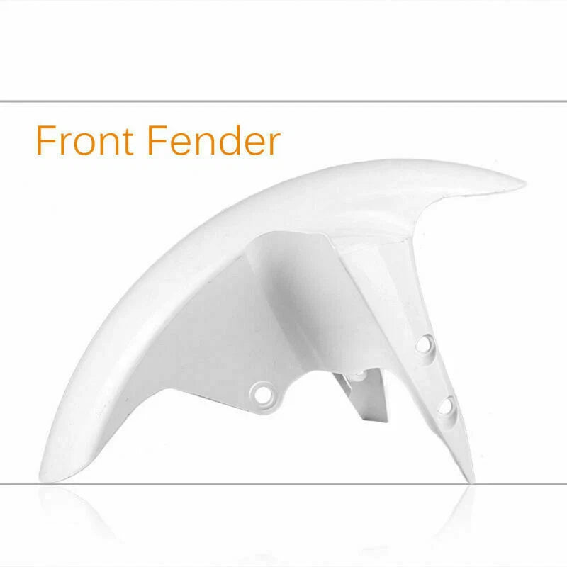 Front Mud Guards for Yamaha YZF R1 (2002-2003) - White