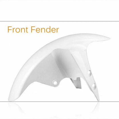 Front Mud Guards for Yamaha YZF R1 (2002-2003) - White