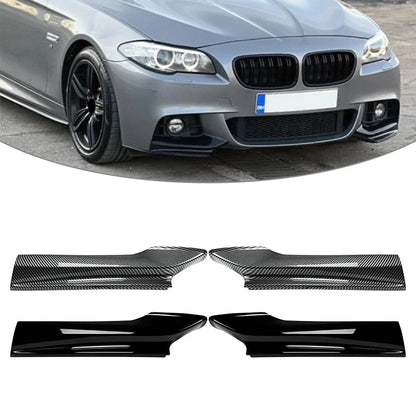 ABS Front Splitter Lip Corners for BMW 5 Series F10 F11 M Sport (2011-2017)