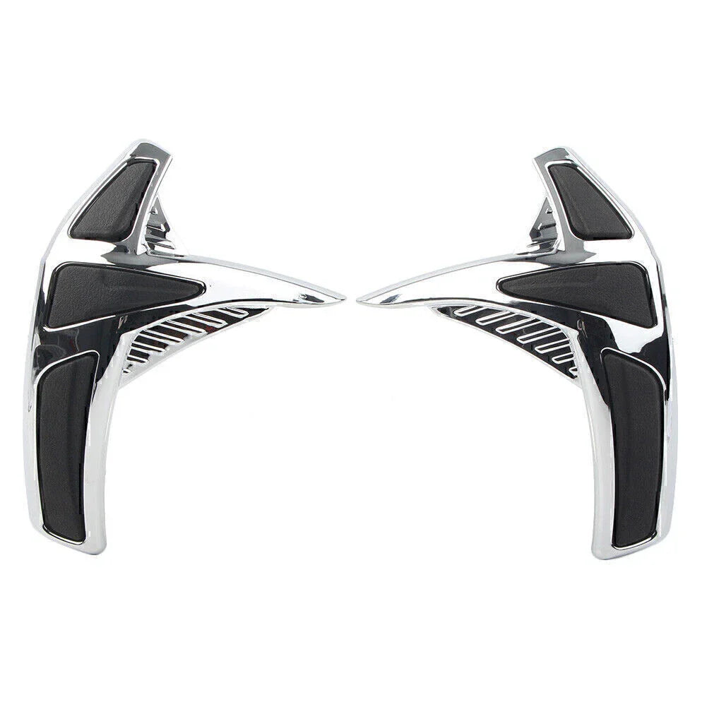 Chrome Fairing Saddlebag Scuff Protectors for Honda Goldwing GL1800 (2001-2011)