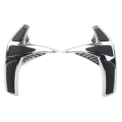 Chrome Fairing Saddlebag Scuff Protectors for Honda Goldwing GL1800 (2001-2011)