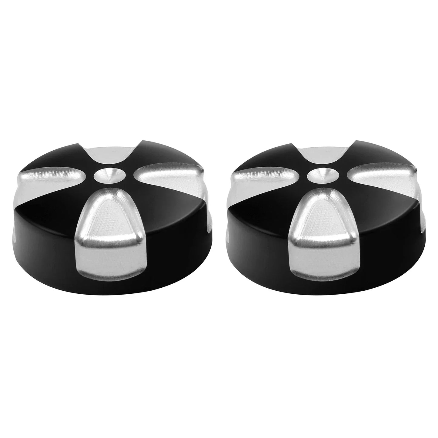 Front Axle Nut Covers for Harley Softail Fat Boy Heritage Classic (2018 - 2025)