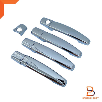 Chrome Door Handle Cover + Keyhole for Holden Colorado RG Ute (2012-2020)