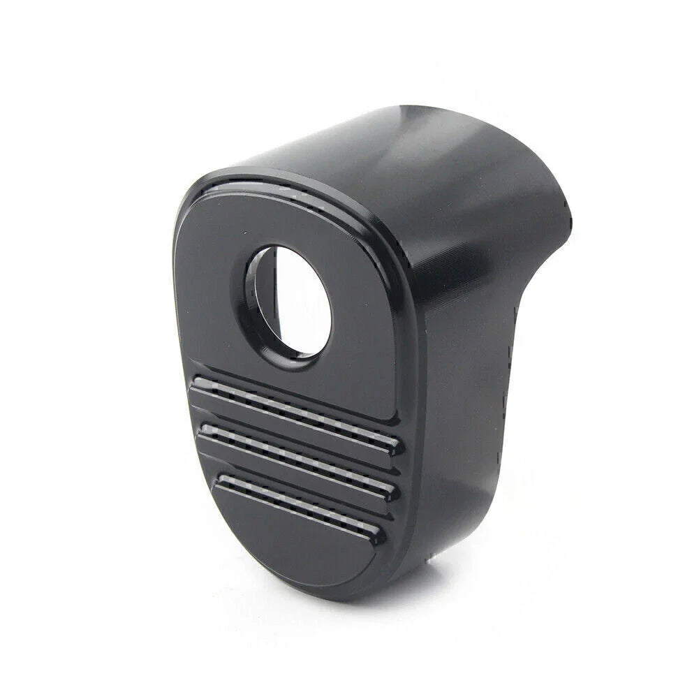 Black Tri Line Ignition Switch Cover for Harley Electra Road Glide (2014-2018)