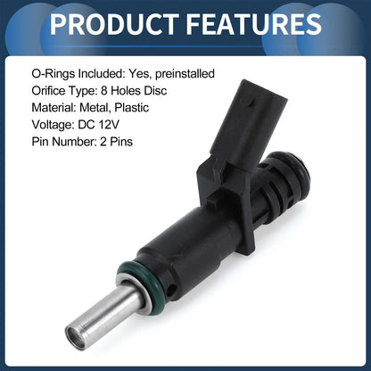 Fuel Injector Set for Mercedes-Benz W204 C230 C280 C350 (2005-2014) - 6 Pcs