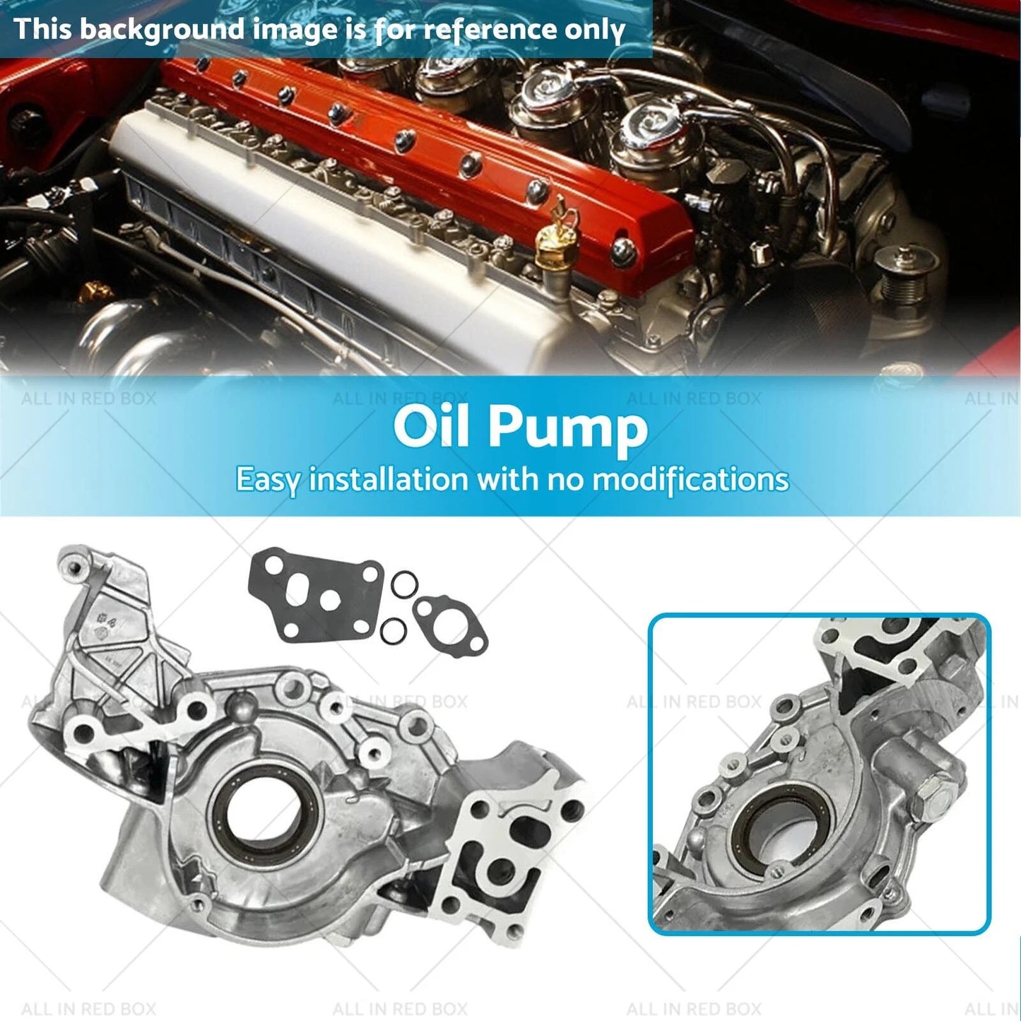 Oil Pump for Mitsubishi Triton MK 6G72 3.0L V6 24V (1996-2006)
