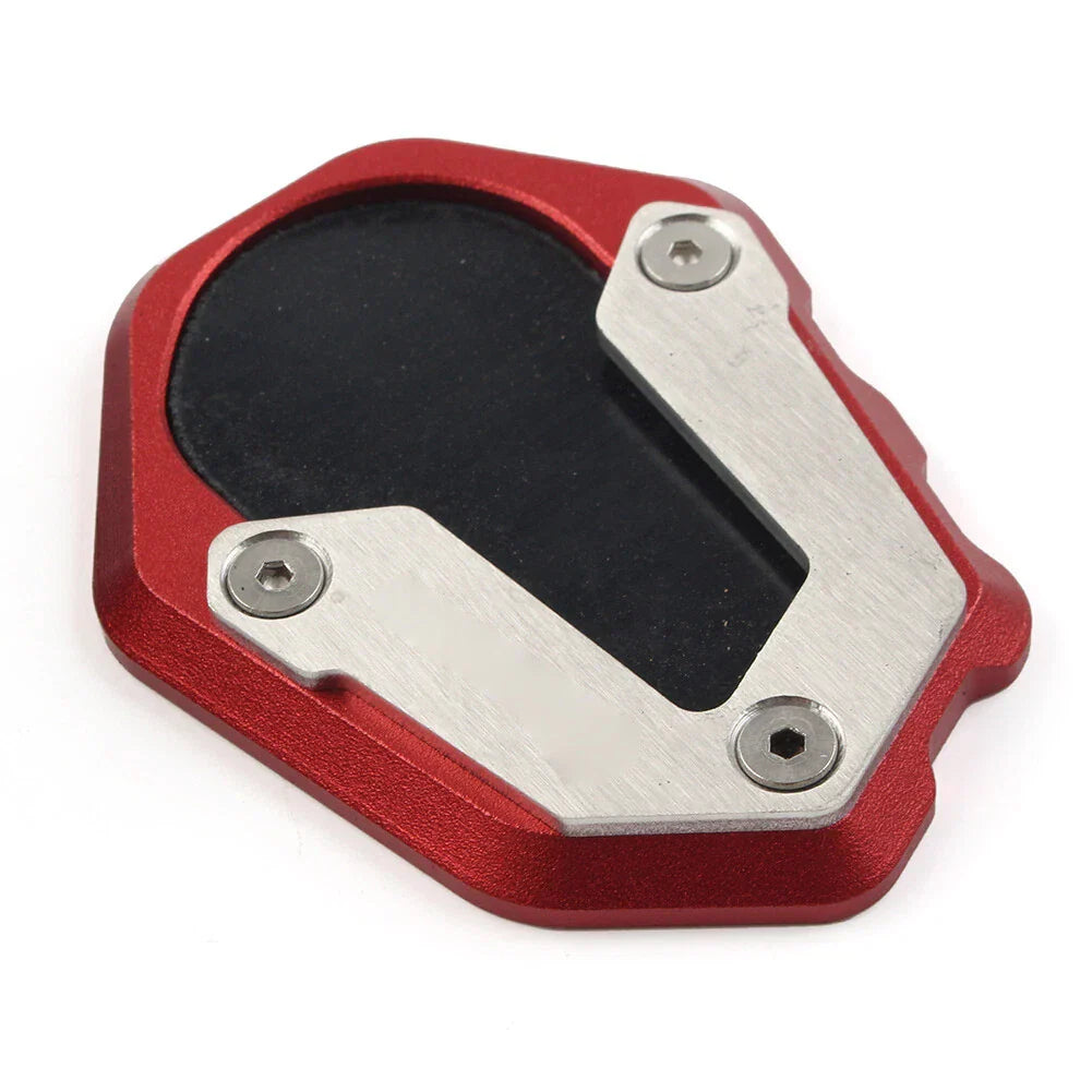 Kickstand Side Stand Enlarger Pad for BMW F900R (2020-2024) Red
