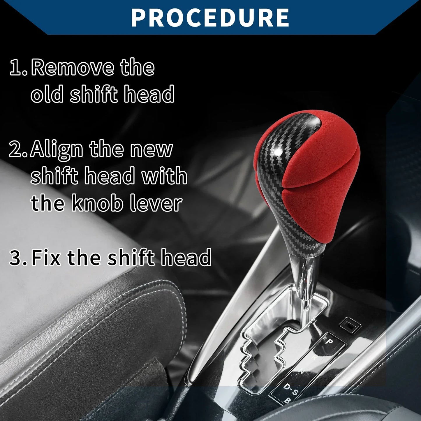 Faux Leather Gear Shift Knob for Lexus ES350 (2007-2012)
