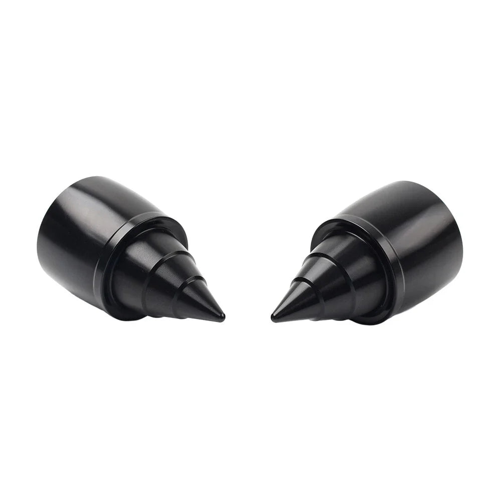 Front Axle Cap Nut Covers for Harley Touring Road Glide Dyna FXD Street Bob