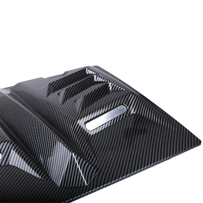 Carbon Fiber Look Hood Vent Scoop Cover
