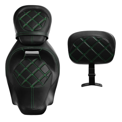 Seats Backrest Pad for Harley Touring CVO Road Glide (2009-2023)