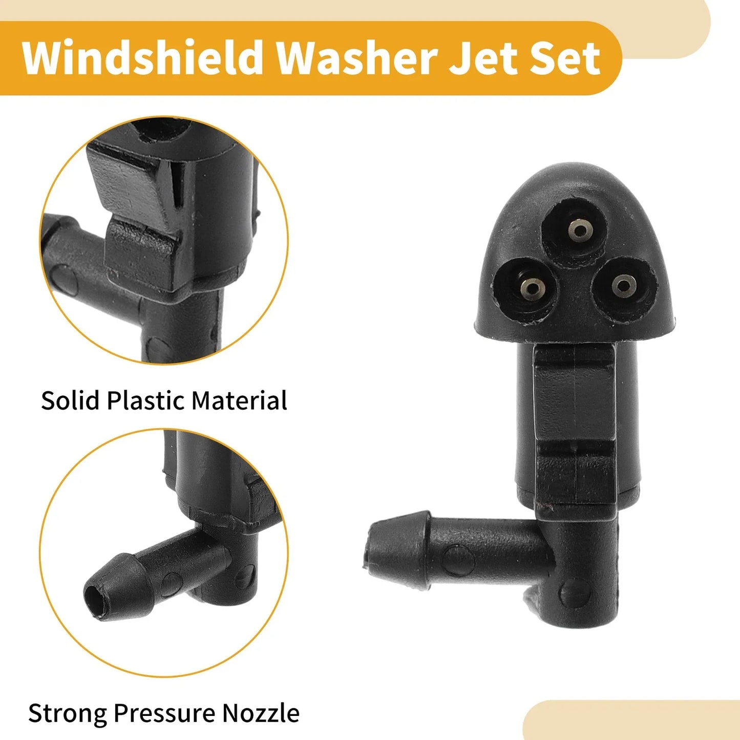 Windshield Washer Nozzle Kit for Chevrolet Cruze (2009-2014)