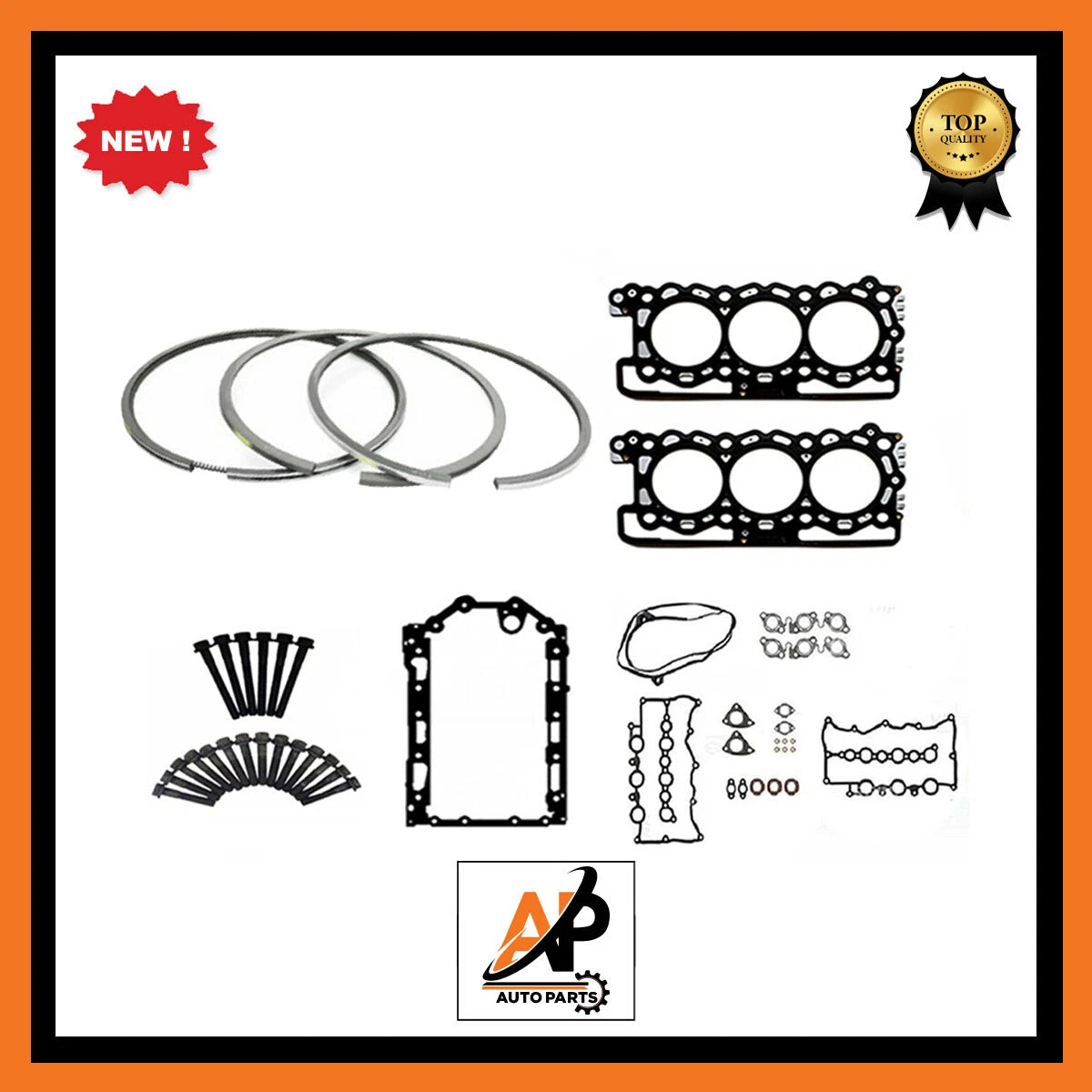 Engine Piston Rings Set Replacement for Land Rover Range Rover 3.0D (2010–2012)