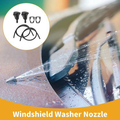 Windshield Washer Nozzle Kit 2 x for Chrysler 300 (2005-2010)
