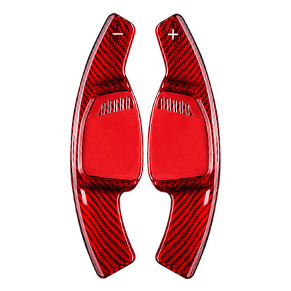 Carbon Fiber Steering Wheel Paddle Shifter Extensions for Audi RS5 (2021)