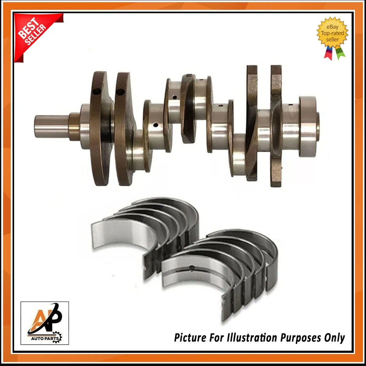 Crankshaft Bearings Kit for Land Rover Range Rover Velar (2018–2024)