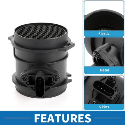 MAF Mass Air Flow Sensor for Mercedes-Benz E430 E500 (1998-2002)