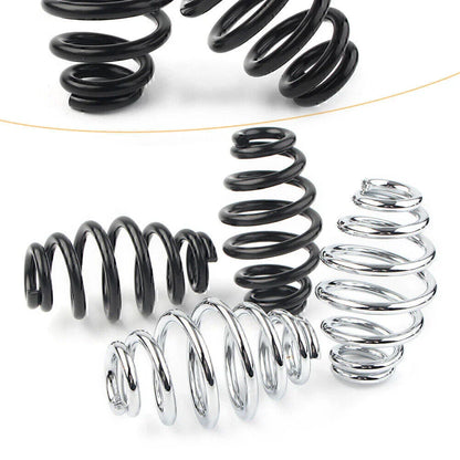 3" Barrel Coiled Solo Seat Springs for Harley Chopper Bobber Softail