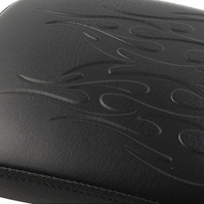 Rear Pillion Pad Seat for Harley Bobber Sportster (Fits 8 Suction Cups)