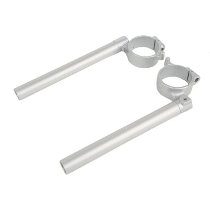 Silver Clip-On Handlebars for Suzuki GSXR600 750 (2006-2010)