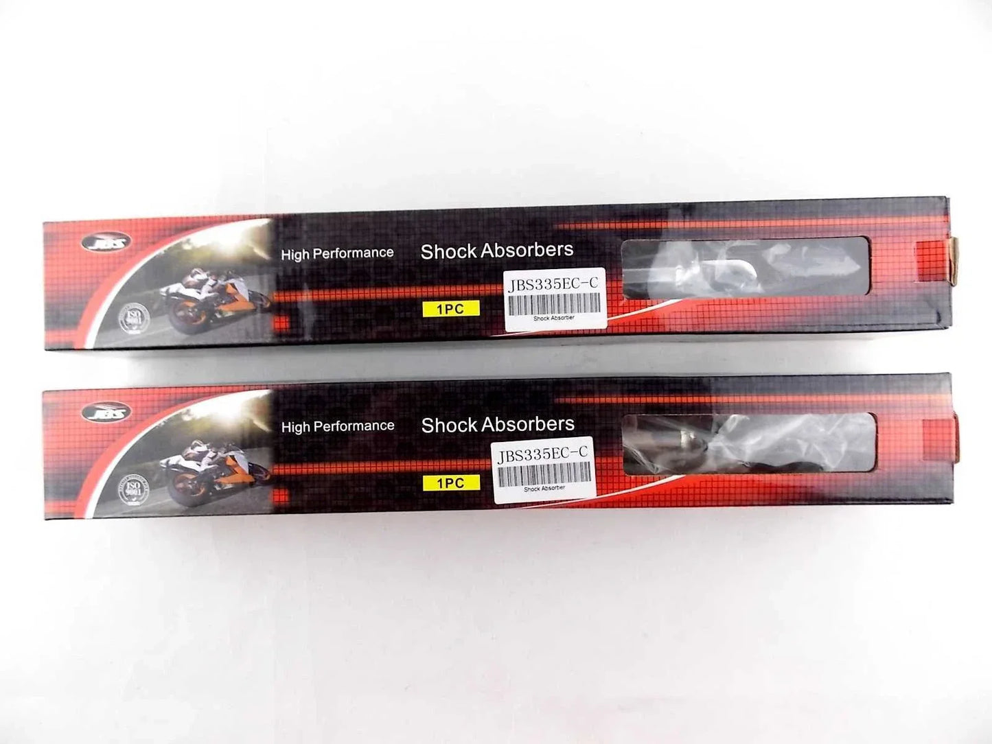 335mm JBS Chrome Rear Shock Absorbers for Suzuki GS1000