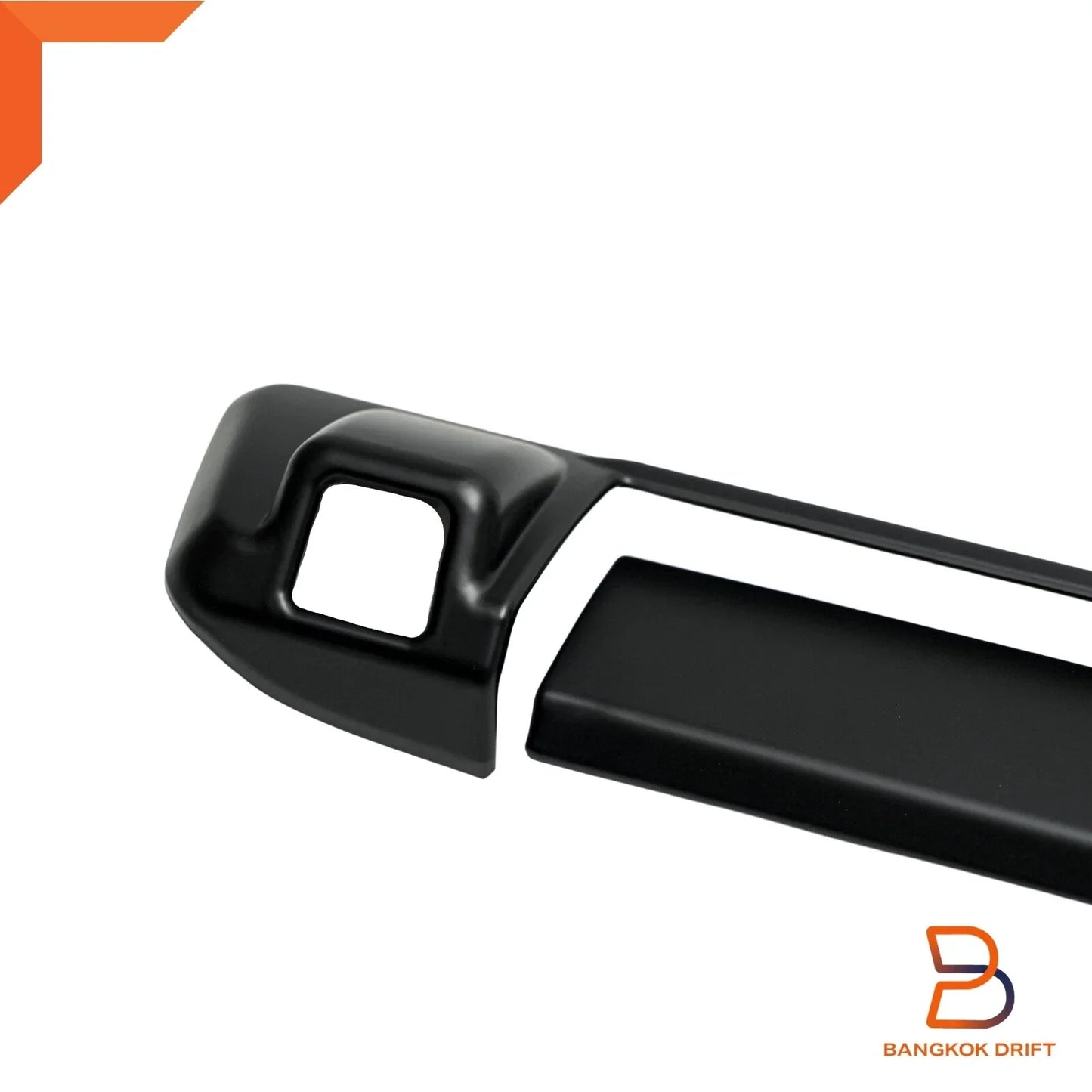 Matte Black Rear Tailgate Handle Cover Trim for Isuzu D-Max (2020-2023)