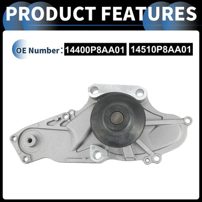 Water Pump & Tensioner Idler Pulley Kit for Acura CL (2001-2003)