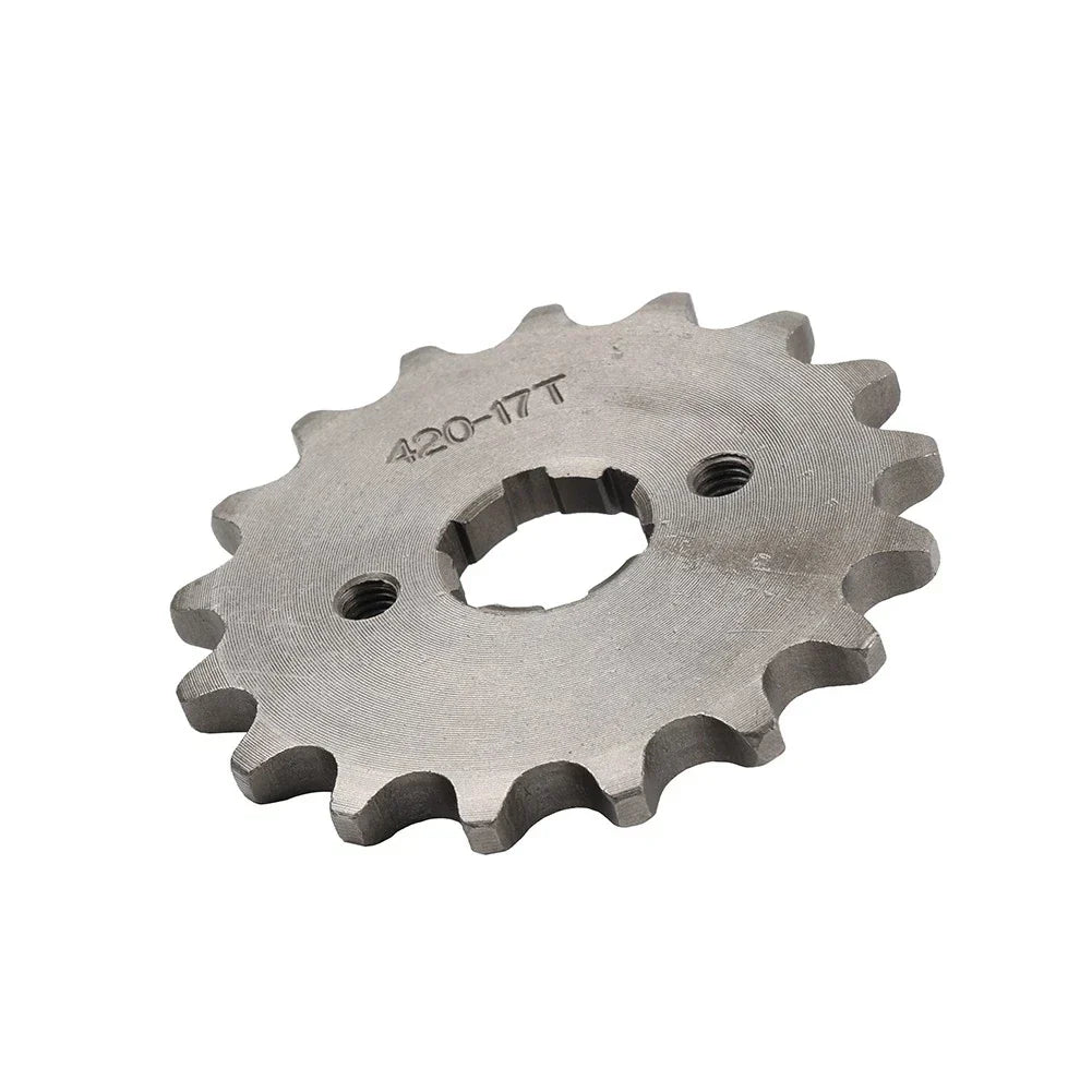 20mm 17T Front Sprocket for ATV Pit Bike 110cc 125cc 140cc