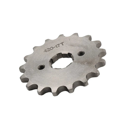 20mm 17T Front Sprocket for ATV Pit Bike 110cc 125cc 140cc