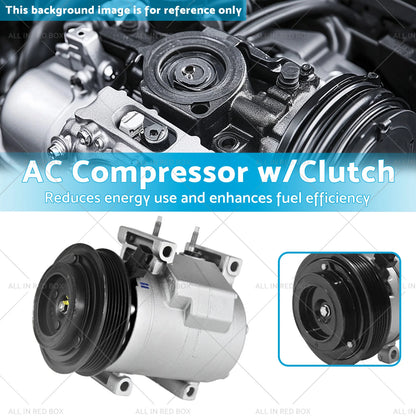 AC Compressor w/Clutch for Jeep Grand Cherokee, Dodge Challenger (2011-2023)