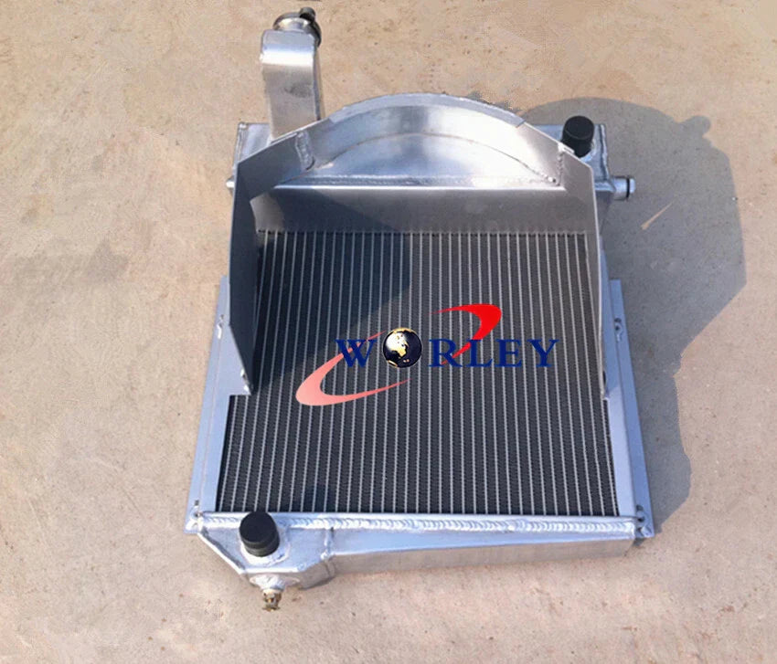 Aluminum Radiator + Fan for Austin Healey Sprite, MG Midget (1958-1979)