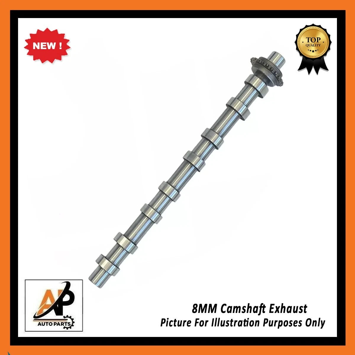 Camshaft Exhaust 8mm Replacement for Vauxhall Combo Vivaro 1.5 Diesel (2012–2019)
