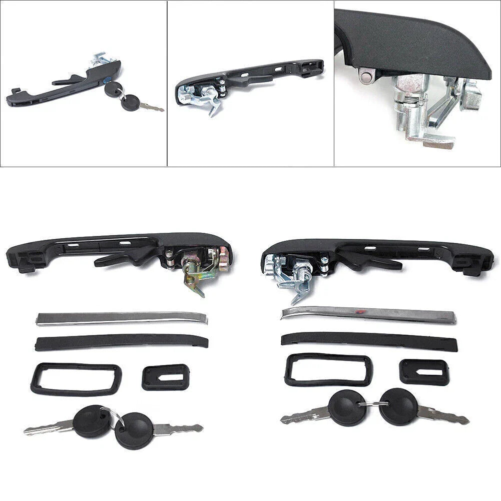 Front Left & Right Door Handles for VW Passat, Jetta, Golf (1974-1994)
