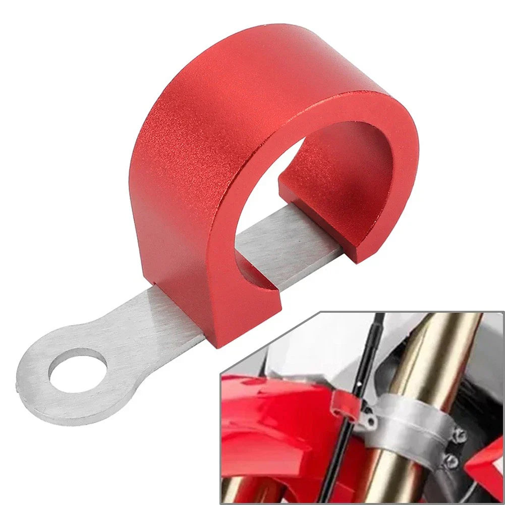 Front Brake Hose Guide Clamp for Honda CRF450R CRF250R CRF150R (2002-2023)