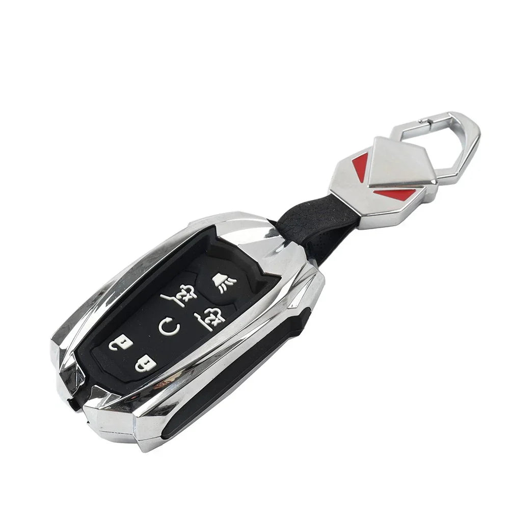 Remote Key Fob Shell Case Cover for GMC Yukon, Chevy Tahoe, Suburban, Silverado