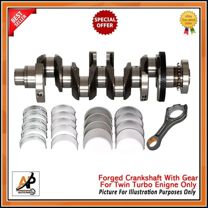 Forged Crankshaft with Engine Rebuild Kit for Land Rover Jaguar 2.0D (2000–2009)