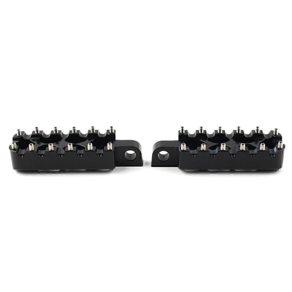 Black CNC Foot Pegs for Harley Dyna Wide Glide FXDWG FXDB FXDL FXDF (2006-2017)