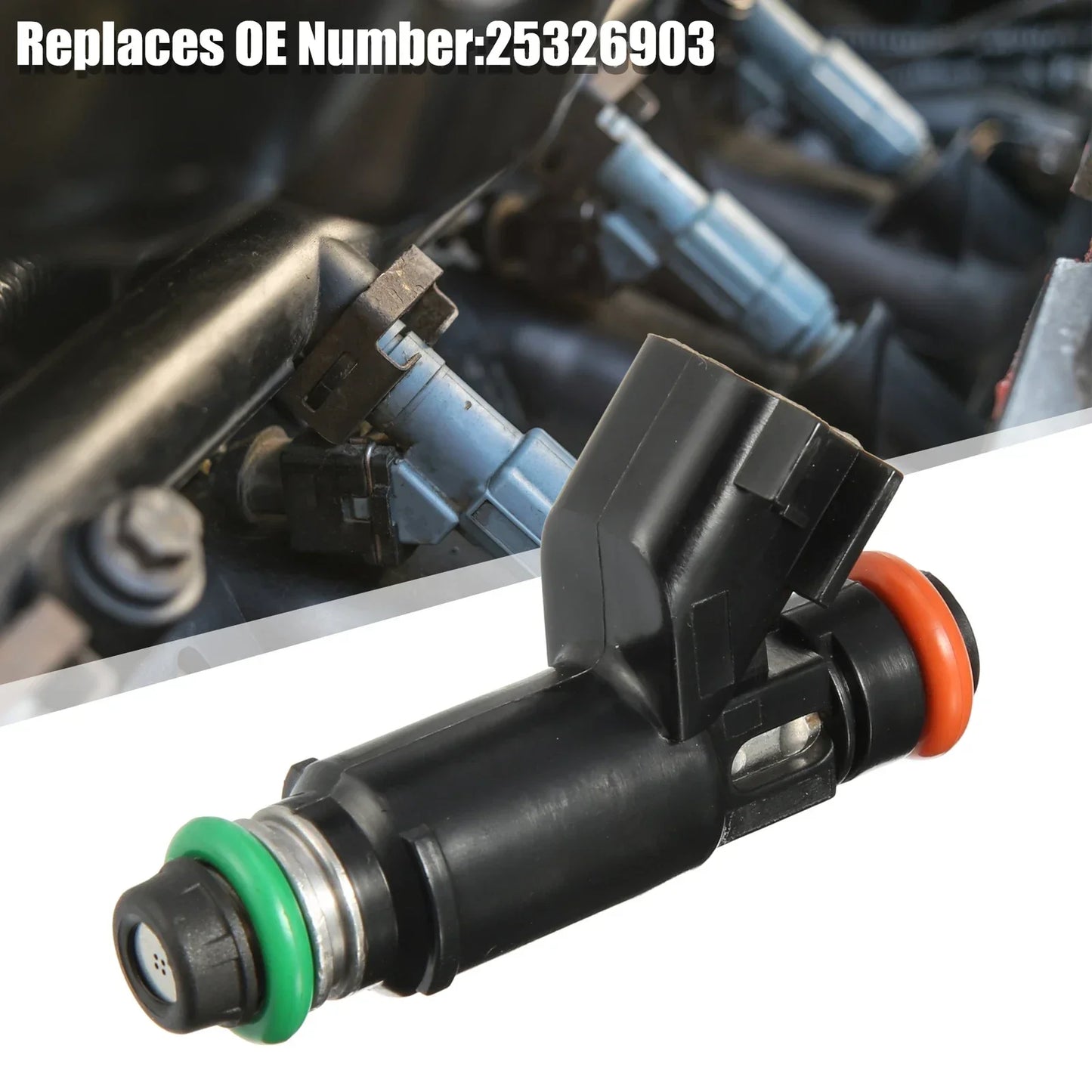 8 Pcs Fuel Injectors for Chevy Silverado 1500 4.3L 4.8L 5.3L 6.0L (2002-2006)