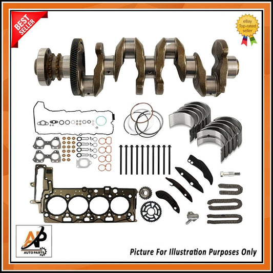 Crankshaft Rebuild Kit for BMW 5 Series 518d 520d 2.0 N47D20 (2009–2019)