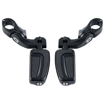 Matte Black 1 1/4'' 32mm Short Highway Bar Pegs Footpeg Pedal