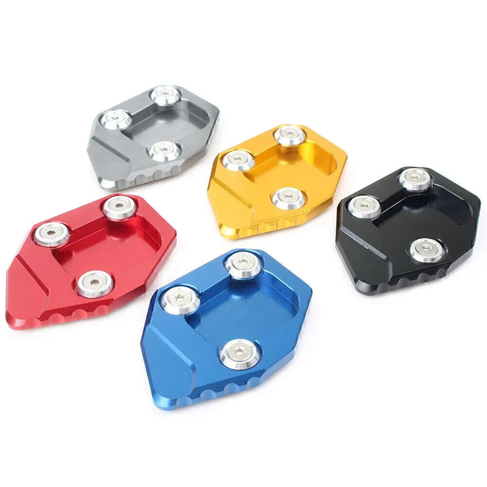 Kickstand Side Stand Pad Extension for HONDA CBR600RR 2007-2015 Black