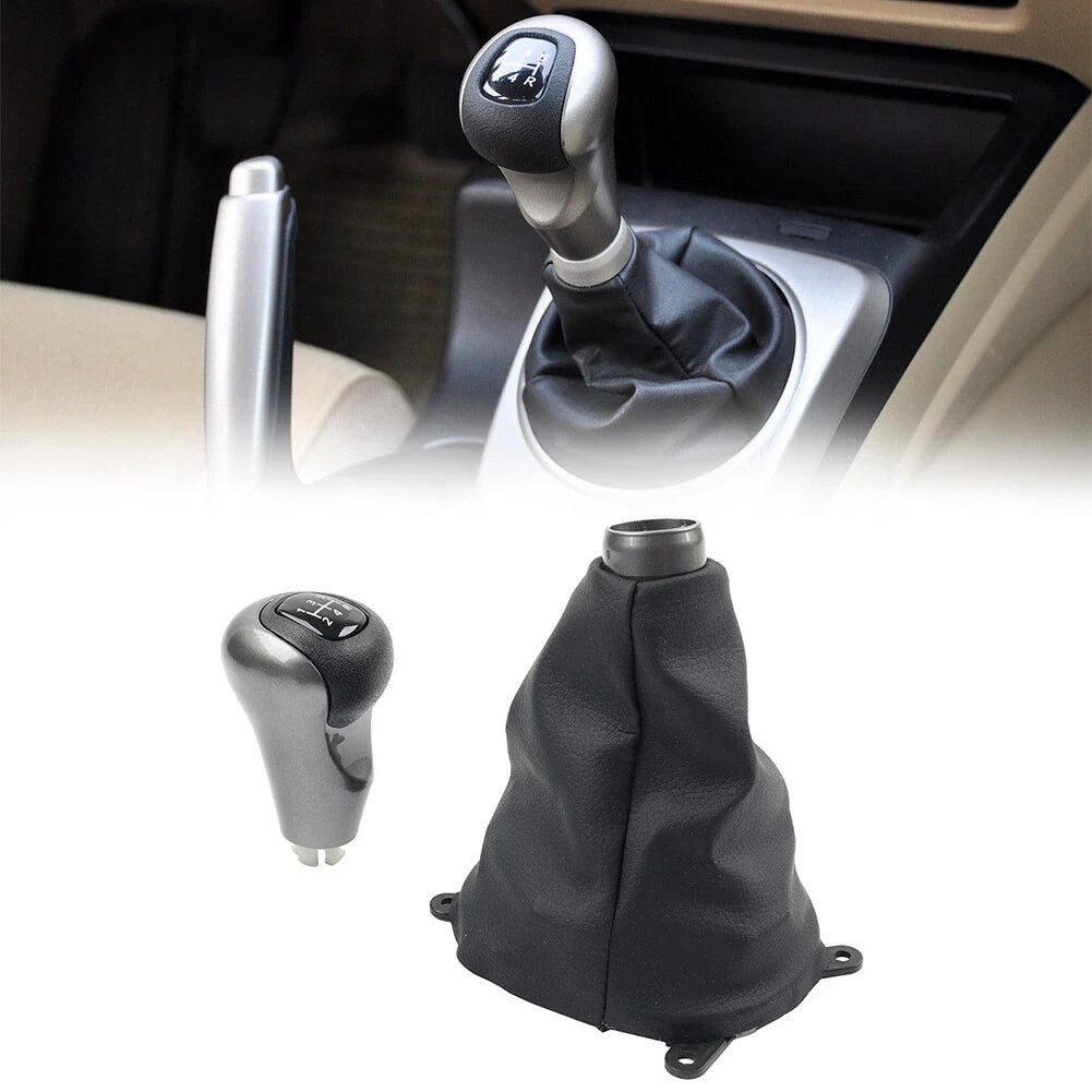 5 Speed Knob Shifter & Boot Cover for Honda Civic (2006-2011)