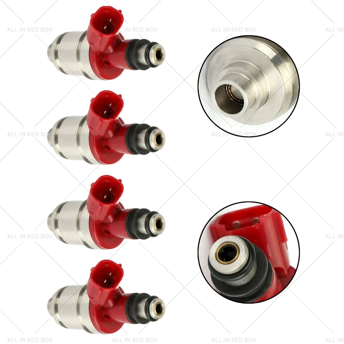 4 x Fuel Injectors for Holden Rodeo TF 4ZE1 2.6L 4Cyl (1994-1998)