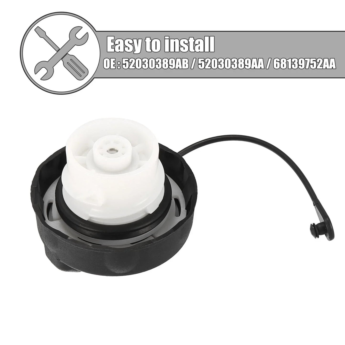 Fuel Tank Cap Cover for Dodge Challenger (2011-2019)