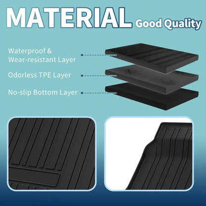 Cargo Liner Rear Trunk Mat for Honda Civic Hatchback (2022-2025) 1 x TPE