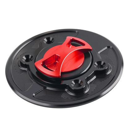 Red Fuel Gas Tank Cap Cover for BMW S1000RR, S1000R, HP2 SPORT (2010-2016)