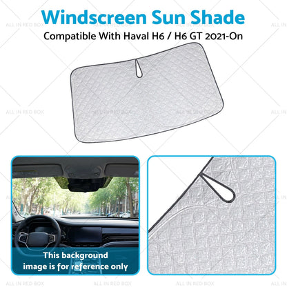 Windscreen Sun Shade UV Protection for Haval H6/H6 GT (2021-On)